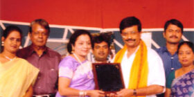 Honoured by Mrs.Bhargavi Sundarajan New Jersey
